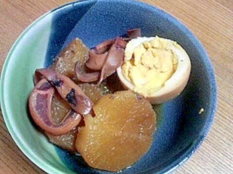 するめイカと大根の煮物（＾＾）